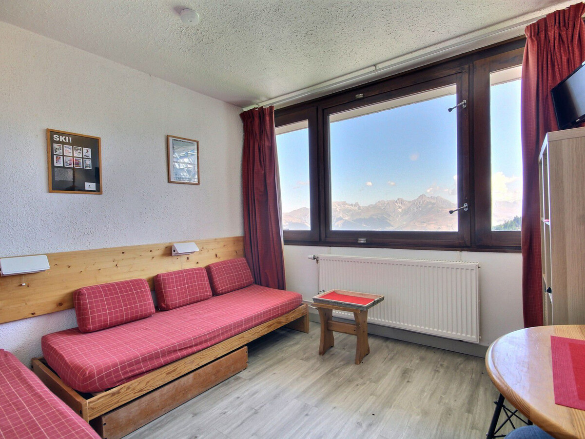 Studio 2 personnes 9ème étage, pied des pistes à La Plagne - Photo 1