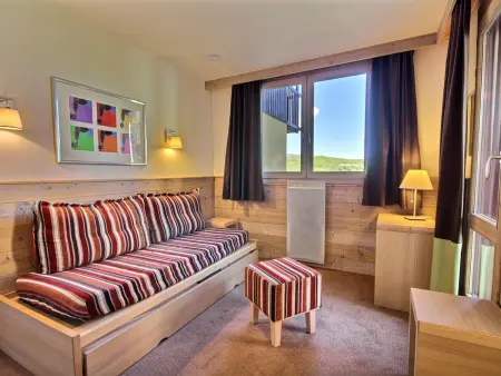 Location appartement à Belle Plagne, Spacieux 2 pièces à Belle Plagne, 4 pers, balcon, proche pistes