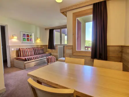 Appartement 2 pièces Belle Plagne, 4 pers, balcon vue pistes : photo 2