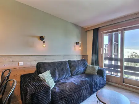 Appartement 2 pièces Belle Plagne, vue domaine skiable : photo 10