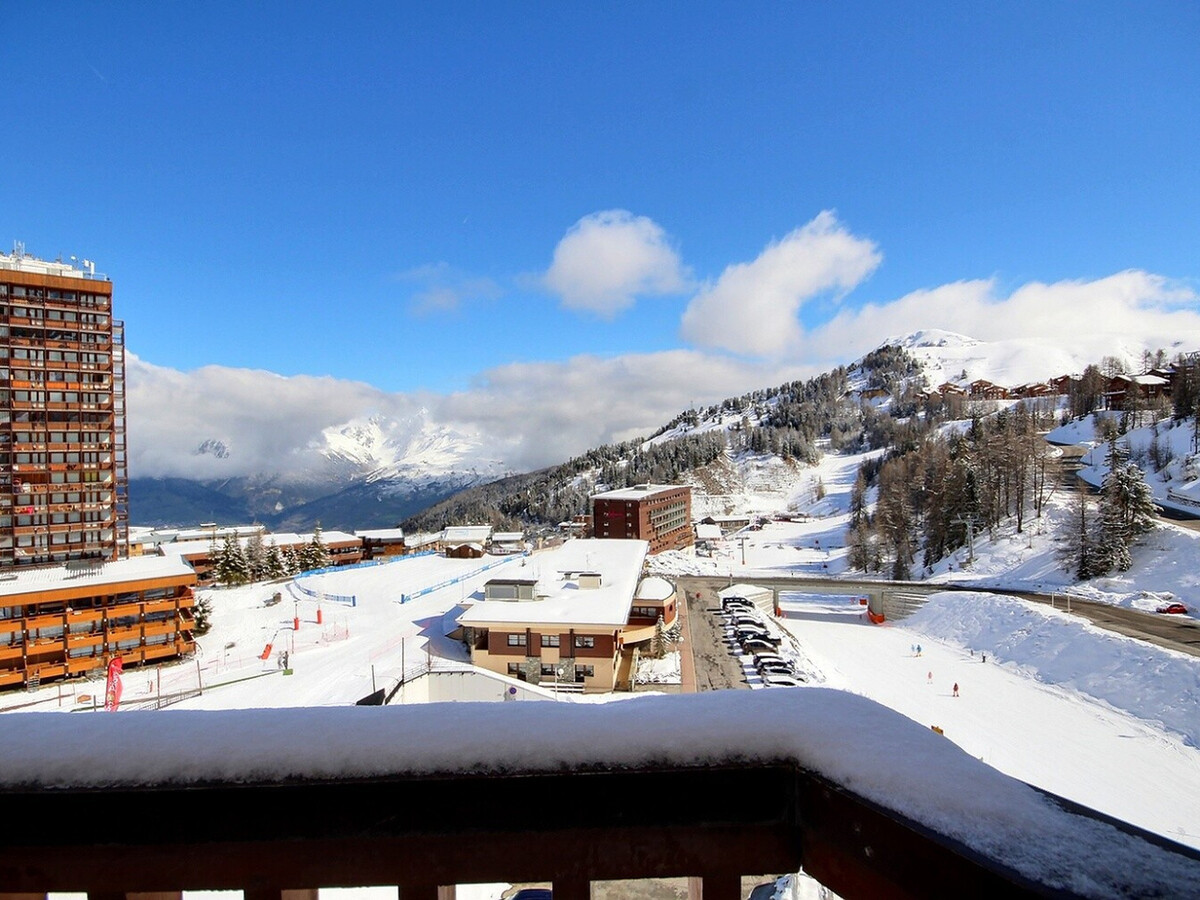 Studio 3 pers. vue Mont-Blanc, balcon, La Plagne - Photo 3