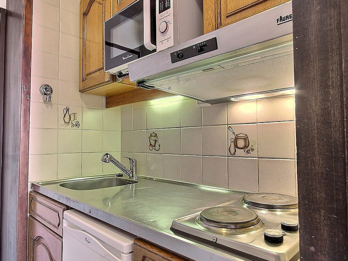 Studio 3 pers. vue Mont-Blanc, balcon, La Plagne - Photo 4