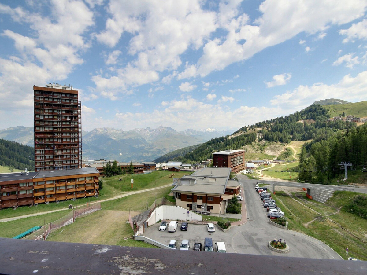 Studio 3 pers. vue Mont-Blanc, balcon, La Plagne - Photo 6