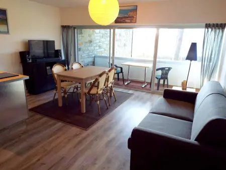Location appartement à Carnac, Appartement 2 pièces avec loggia - 300m de la plage de Carnac