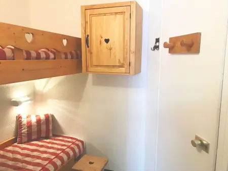 Studio 28m² 4 pers, balcon Sud-Est aux Arcs 2000 : photo 3