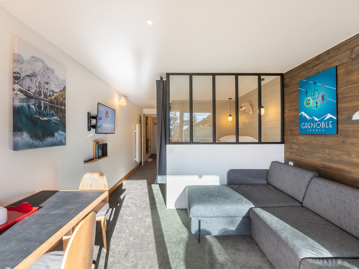 Studio 32m² 4 pers. à 130m des pistes, parking - Photo 1