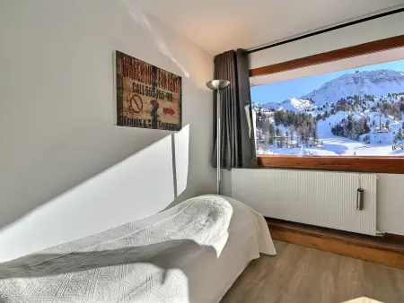 Appartement 3/4 pièces, grand balcon pistes, 8 personnes : photo 5