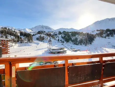 Appartement 3/4 pièces, grand balcon pistes, 8 personnes : photo 11