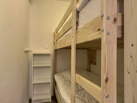 Appartement 3/4 pièces, grand balcon pistes, 8 personnes : photo 12