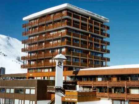 Appartement 3/4 pièces, grand balcon pistes, 8 personnes : photo 18