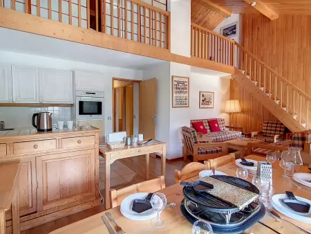 Location appartement à Saint Martin de Belleville, Duplex spacieux 8 pers · Pied des pistes · Balcon