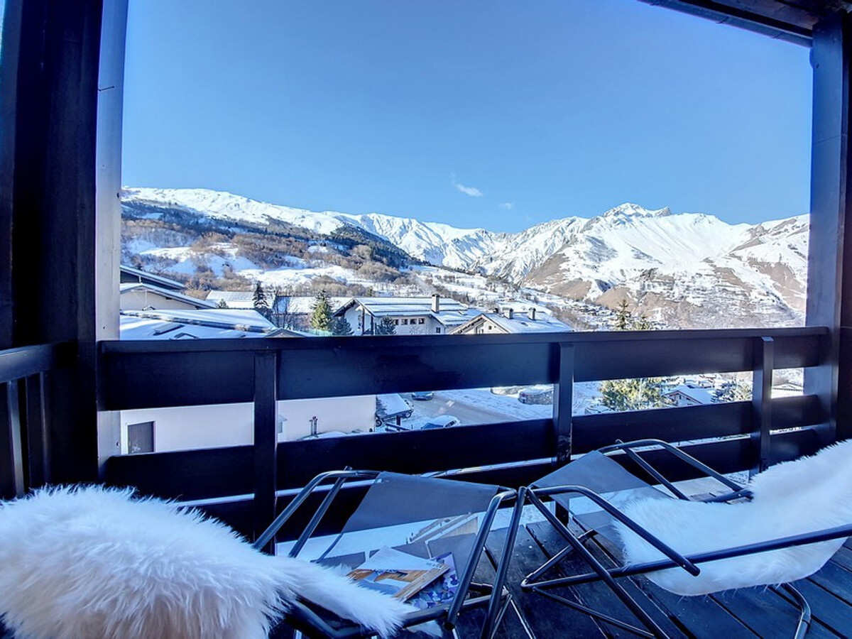 Duplex 3 pièces rénové, balcon vue montagne, parking - Photo 15