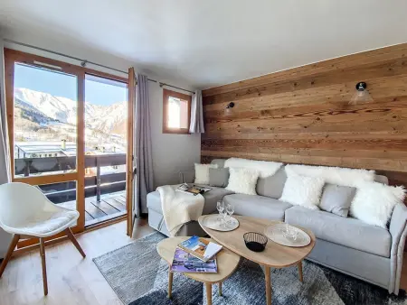 Location appartement à Saint Martin de Belleville, Duplex rénové au pied des pistes, balcon, parking inclus