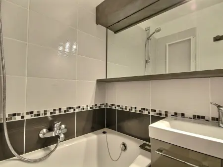 Studio-cabine 4 personnes Belle Plagne, vue balcon sud-ouest : photo 9