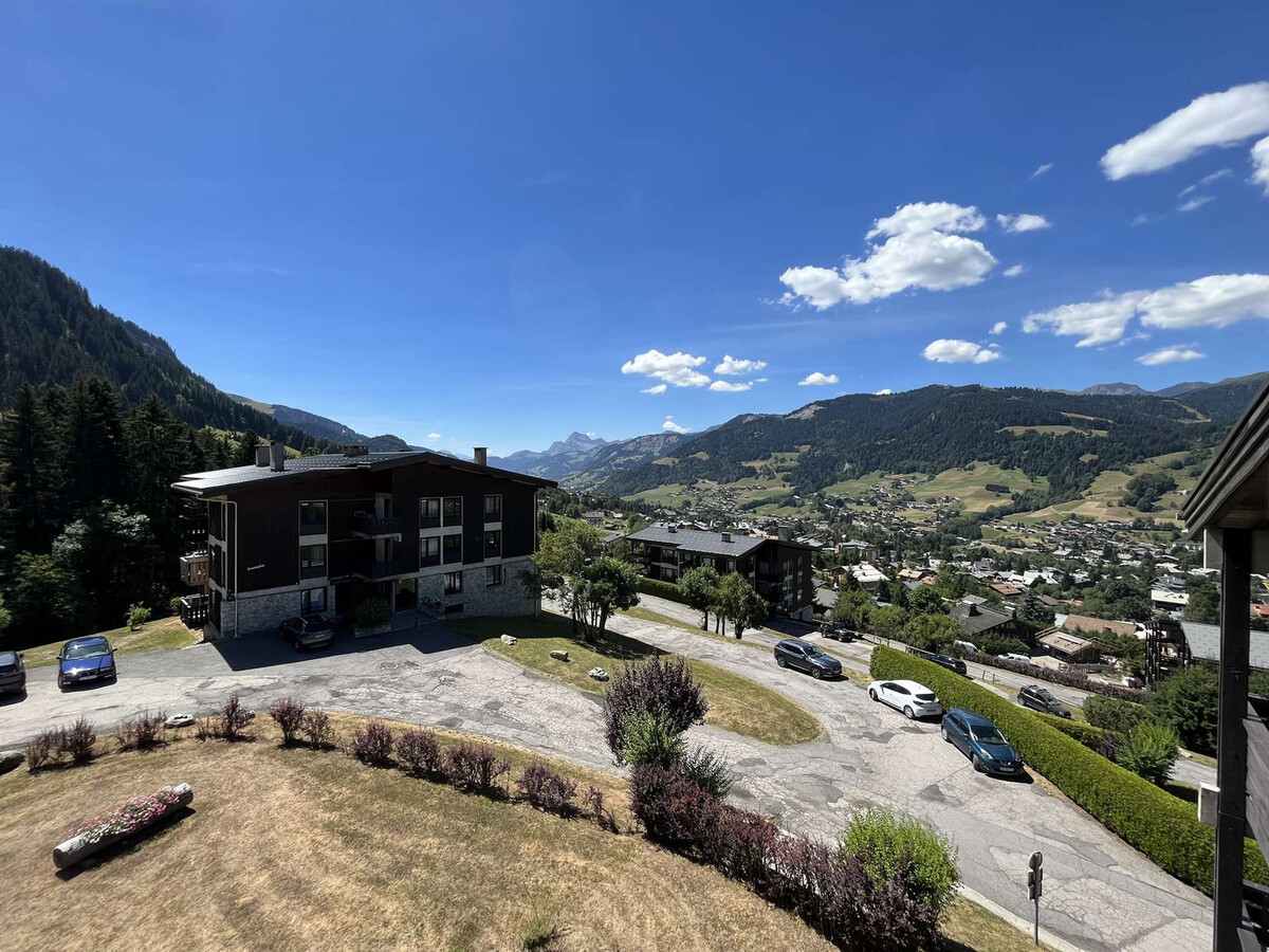 Studio alcôve 4 couchages, balcon sud-ouest, parking - Megève - Photo 14