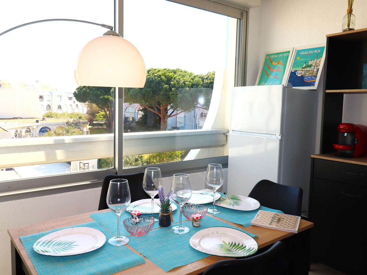 Studio cabine 27m² avec piscine au Grau-du-Roi - Photo 1