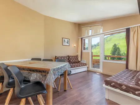 Location appartement à Avoriaz, Appartement ski aux pieds pour 6 à Avoriaz avec balcon et WiFi