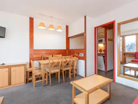 Charmant 2 pièces cabine pour 6 au centre d'Avoriaz avec balcon et internet : photo 3