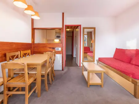 Charmant 2 pièces cabine pour 6 au centre d'Avoriaz avec balcon et internet : photo 4