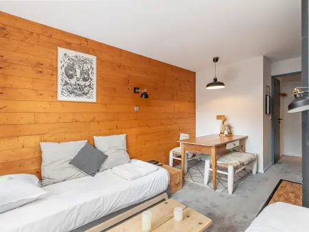 Studio cabine 4 pers. à Avoriaz, balcon plein sud : photo 5