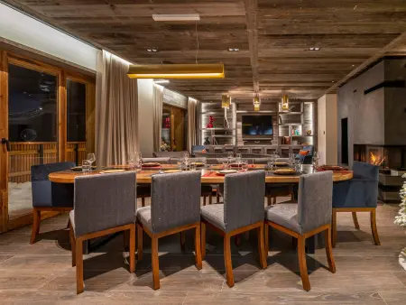 Chalet 6 suites Avoriaz, 216 m², piscine-spa-hammam : photo 4