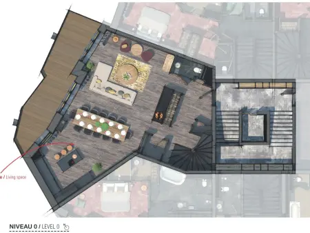 Chalet 6 suites Avoriaz, 216 m², piscine-spa-hammam : photo 15