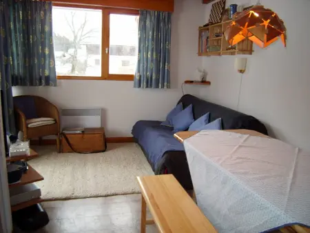 Location appartement à Crest Voland, Appartement 3 pièces, 4 pers, skis aux pieds, balcon, parking, proche village