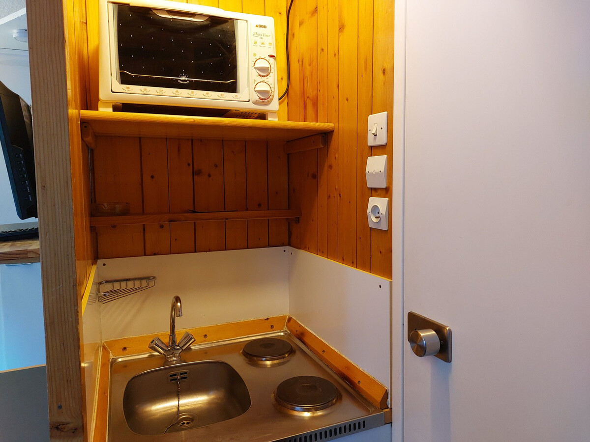 Studio 13m² aux Arcs 1800, 8ème étage avec ascenseur - Photo 6