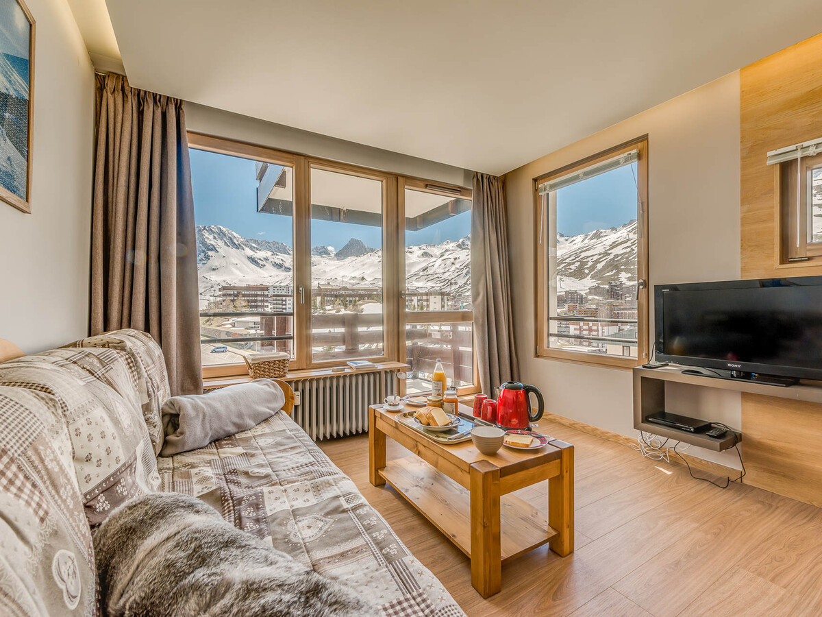 Appartement 3* rénové 7 pers, vue glacier à Tignes - Photo 1