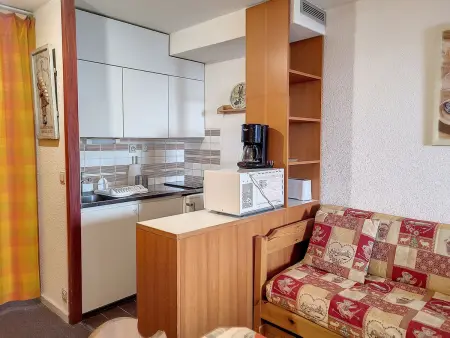 Studio lumineux avec balcon proche des pistes, Appartement 4 personnes à La Rosière - Photo 2