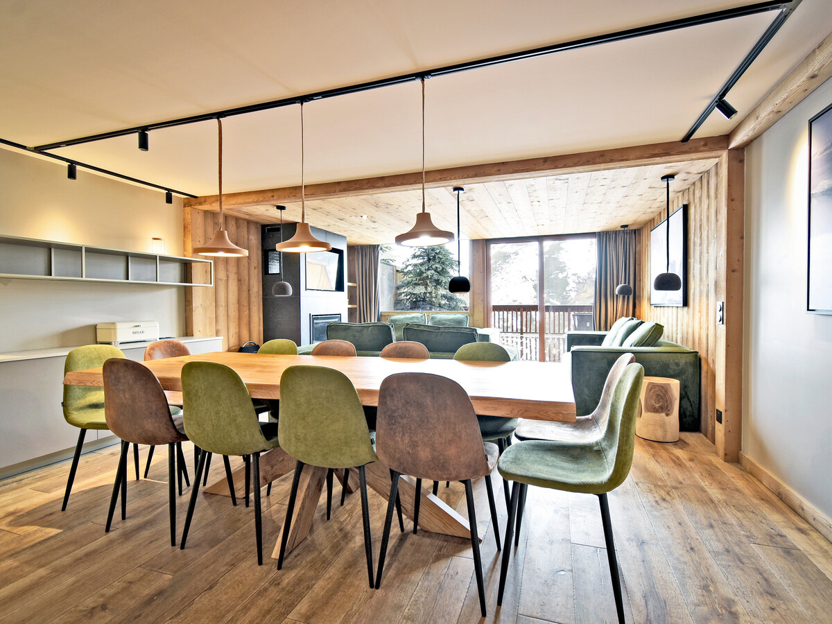 Appartement-chalet 12 pers, jacuzzi et ski-in/ski-out aux Menuires - Photo 3