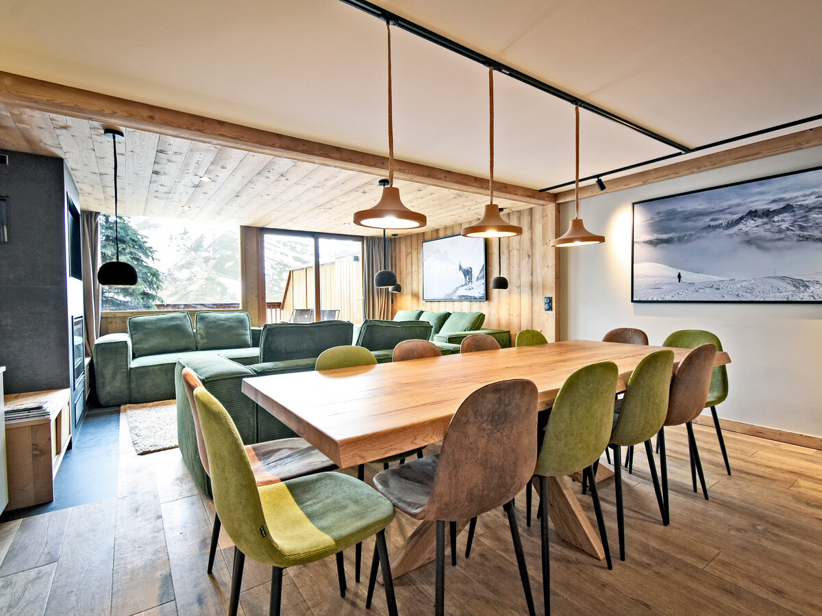 Appartement-chalet 12 pers, jacuzzi et ski-in/ski-out aux Menuires - Photo 5