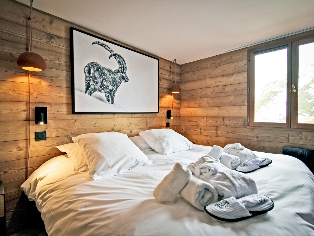 Appartement-chalet 12 pers, jacuzzi et ski-in/ski-out aux Menuires - Photo 13