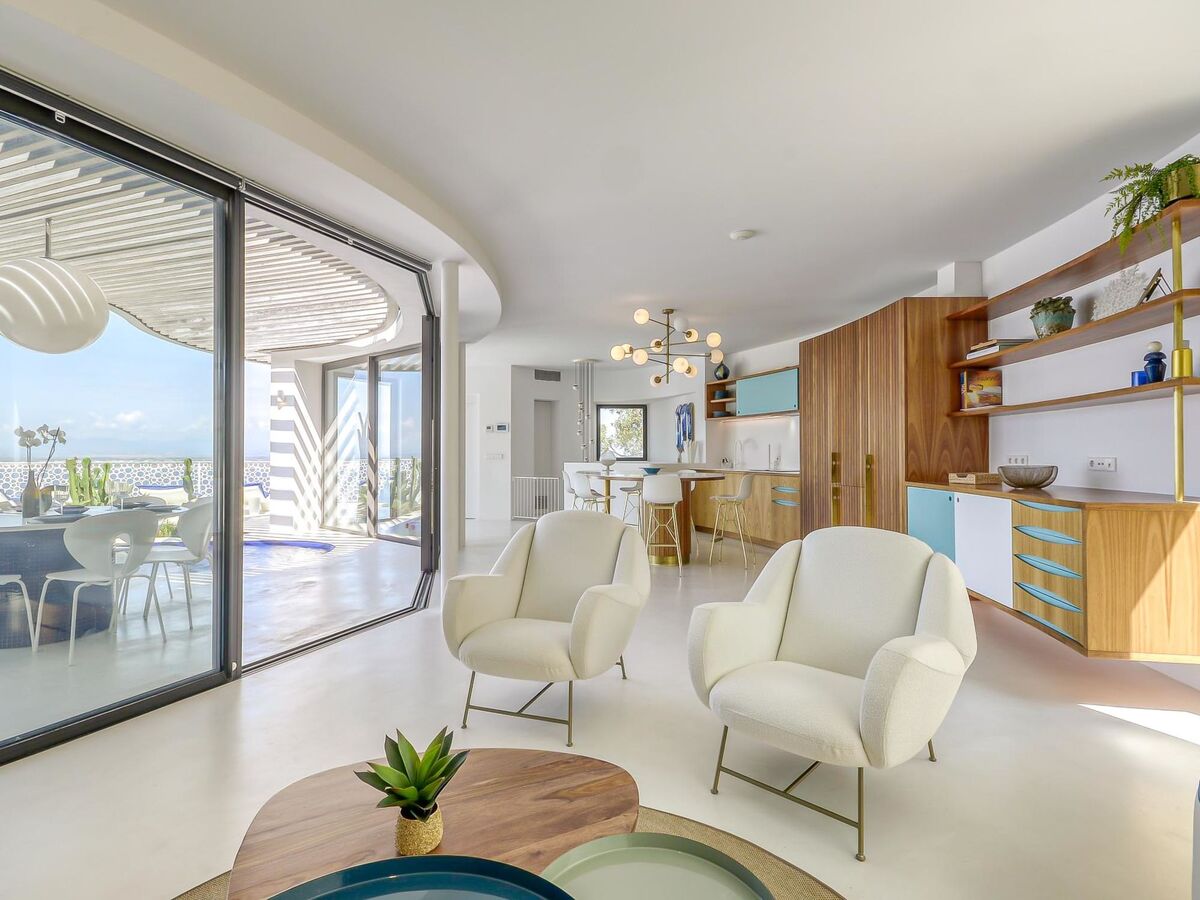 Villa Donut : 4 chambres, piscine chauffée, vue mer à Roses - Photo 3