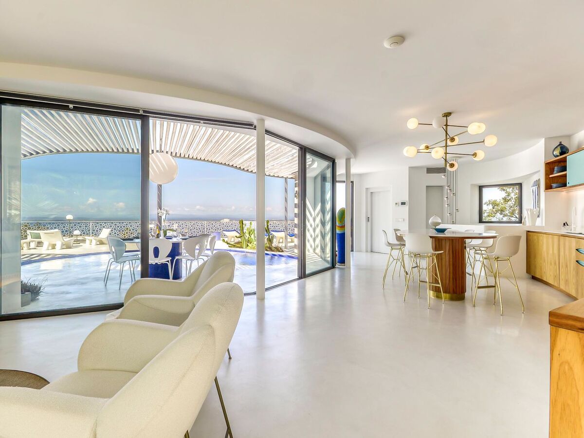 Villa Donut : 4 chambres, piscine chauffée, vue mer à Roses - Photo 8