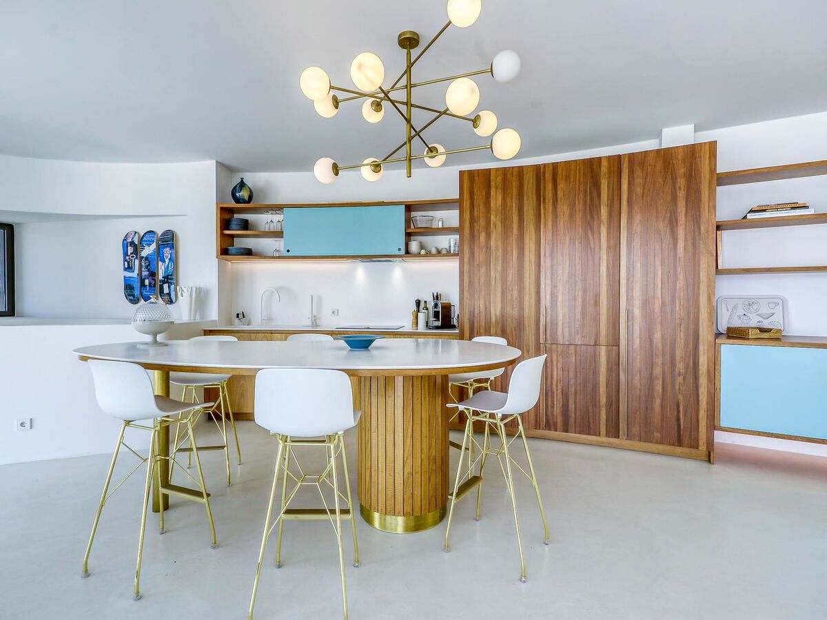 Villa Donut : 4 chambres, piscine chauffée, vue mer à Roses - Photo 9