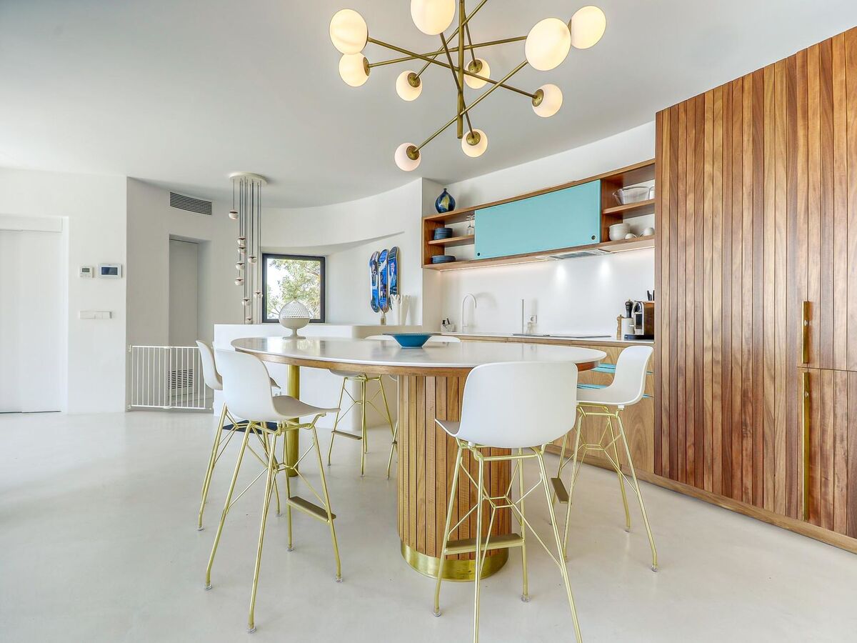 Villa Donut : 4 chambres, piscine chauffée, vue mer à Roses - Photo 10