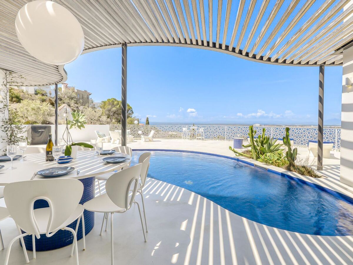 Villa Donut : 4 chambres, piscine chauffée, vue mer à Roses - Photo 39