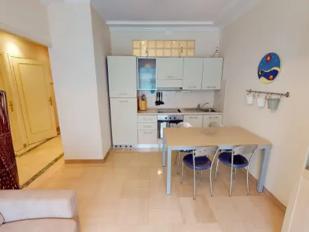 Appartement 2P moderne centre-ville Menton, balcon mer : photo 4