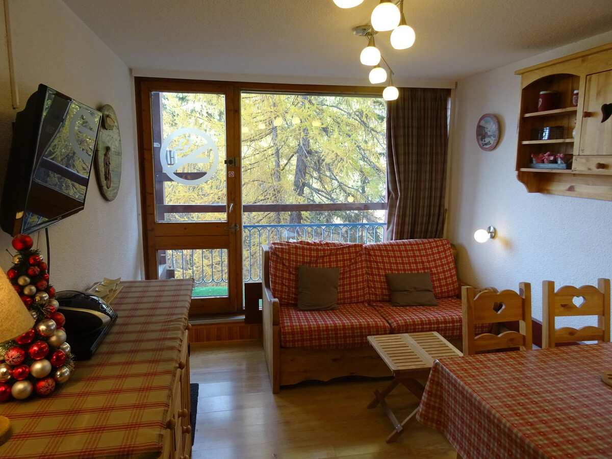 Studio 4 pers avec balcon, skis aux pieds, Arc 1800 - Photo 1