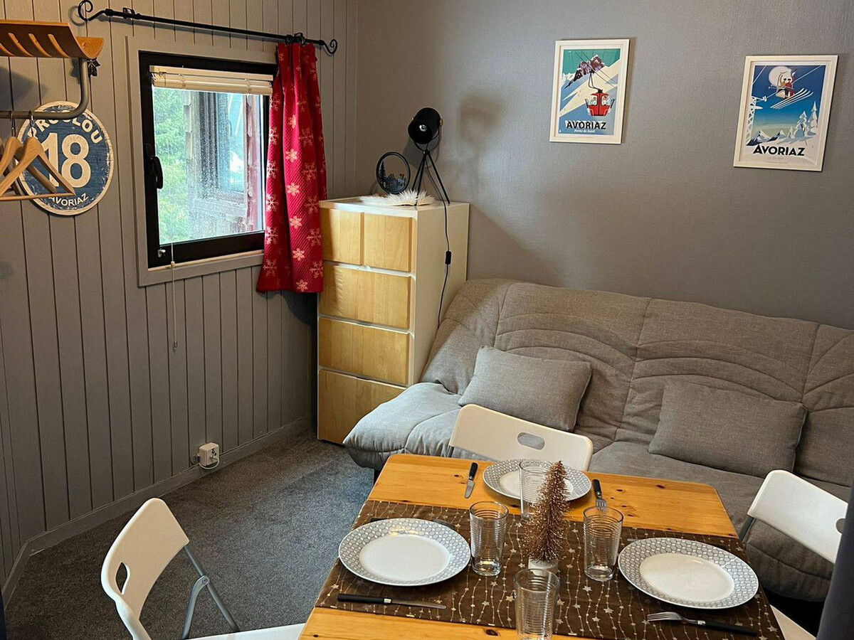 Appartement 4 pers à Avoriaz, équipé fondue et raclette - Photo 6