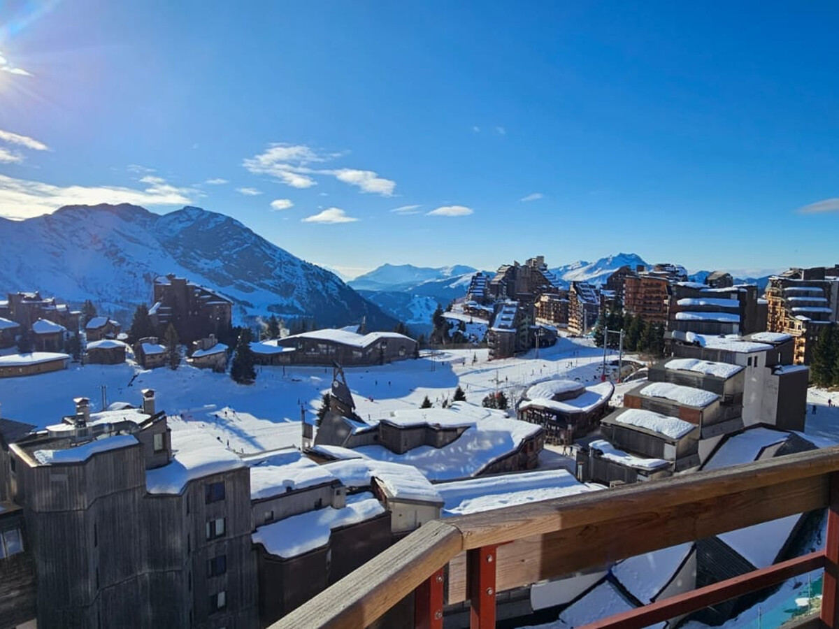 Appart 2 pièces 6 pers à Avoriaz, vue village - Photo 10