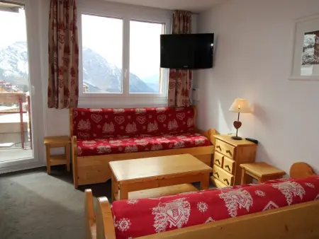 Location appartement à Avoriaz, Appart cosy 2 pièces, 6 pers, vue village, wifi