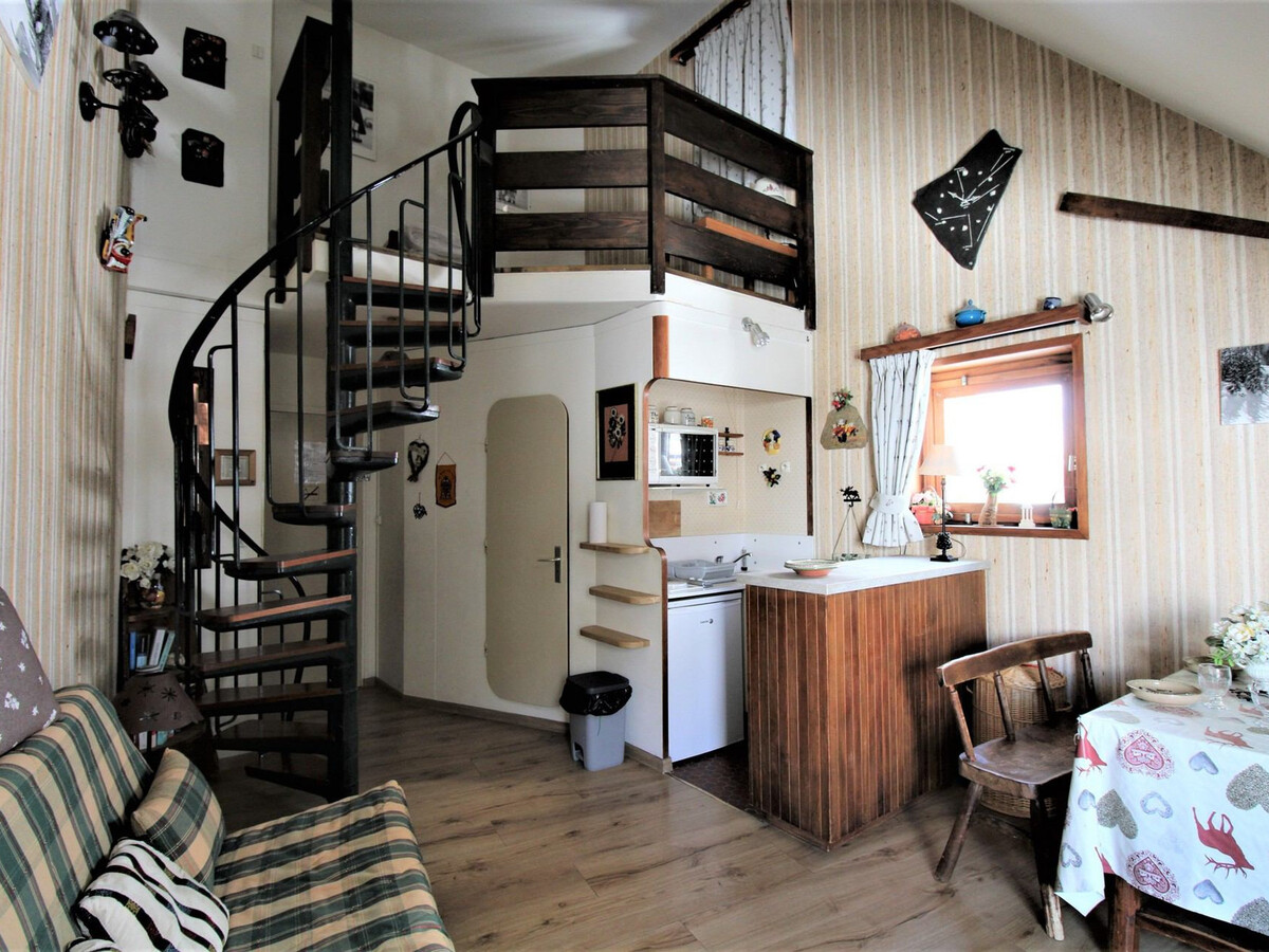 Appartement 4 pers Avoriaz - mezzanine et canapé convertible - Photo 1
