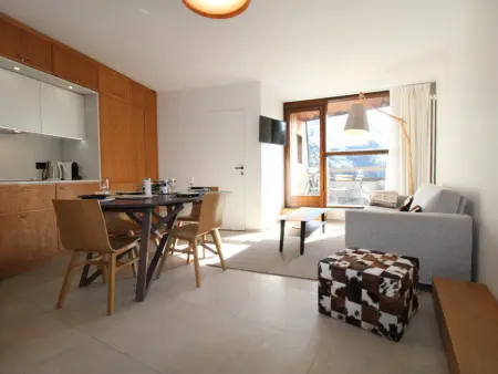 Location appartement à Avoriaz, Appartement rénové 4 pièces, 8 pers, balcon sud, Avoriaz, WiFi