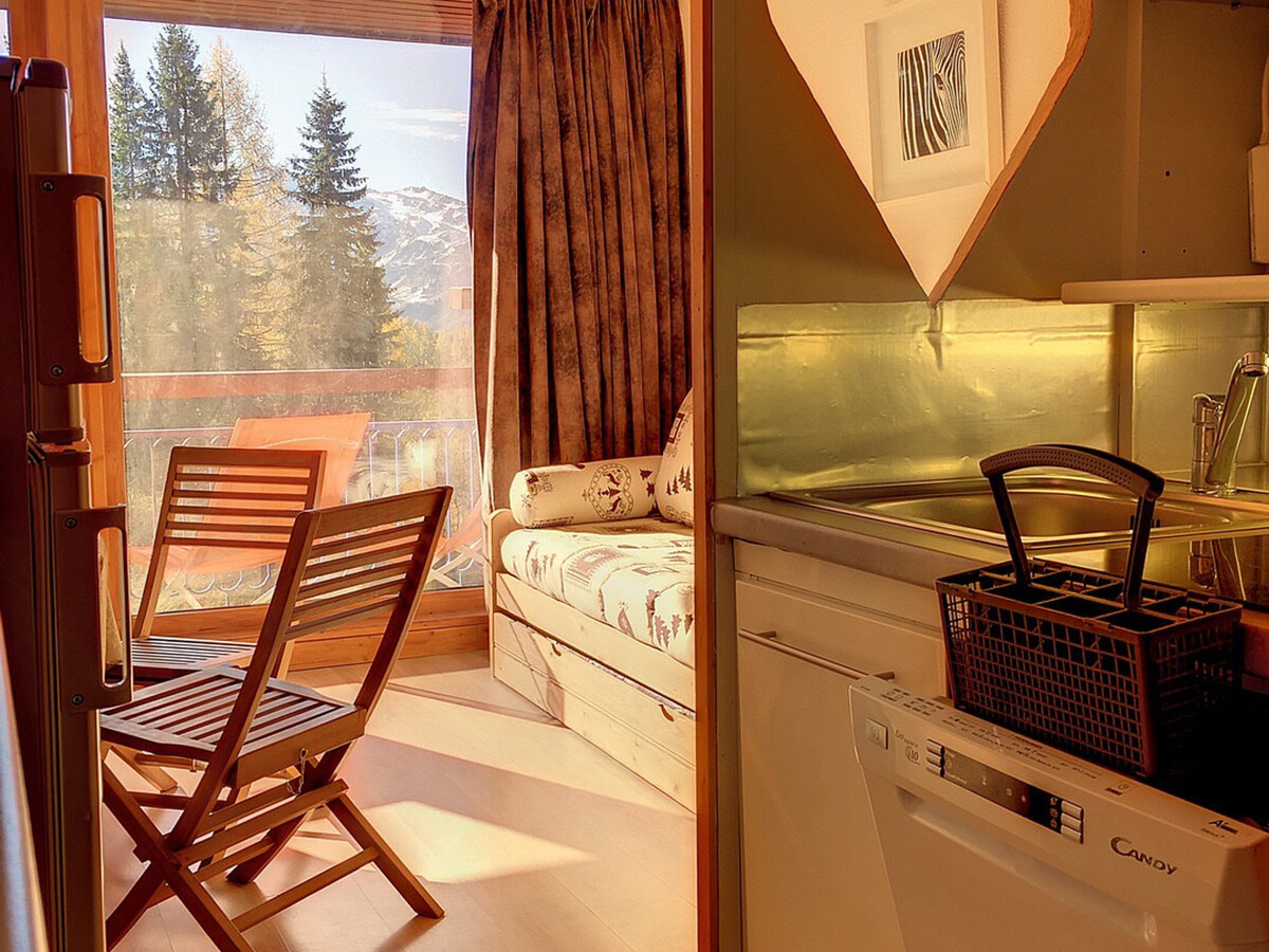 Studio 24m² balcon sud, 4 personnes aux Arcs 1800 - Photo 6