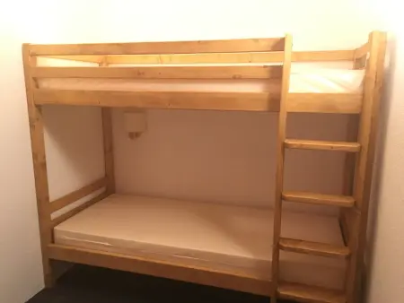 Studio cabine 4 pers. aux Arcs 2000, balcon Sud : photo 5