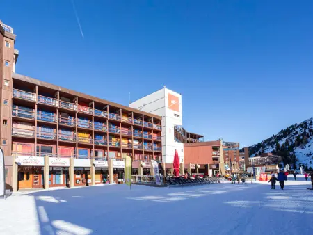 Studio cabine 4 pers. aux Arcs 2000, balcon Sud : photo 12