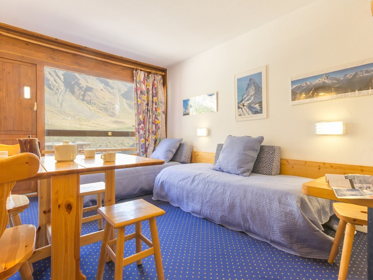 Studio 24m² ski aux pieds · Balcon sud · 4 couchages - Photo 5