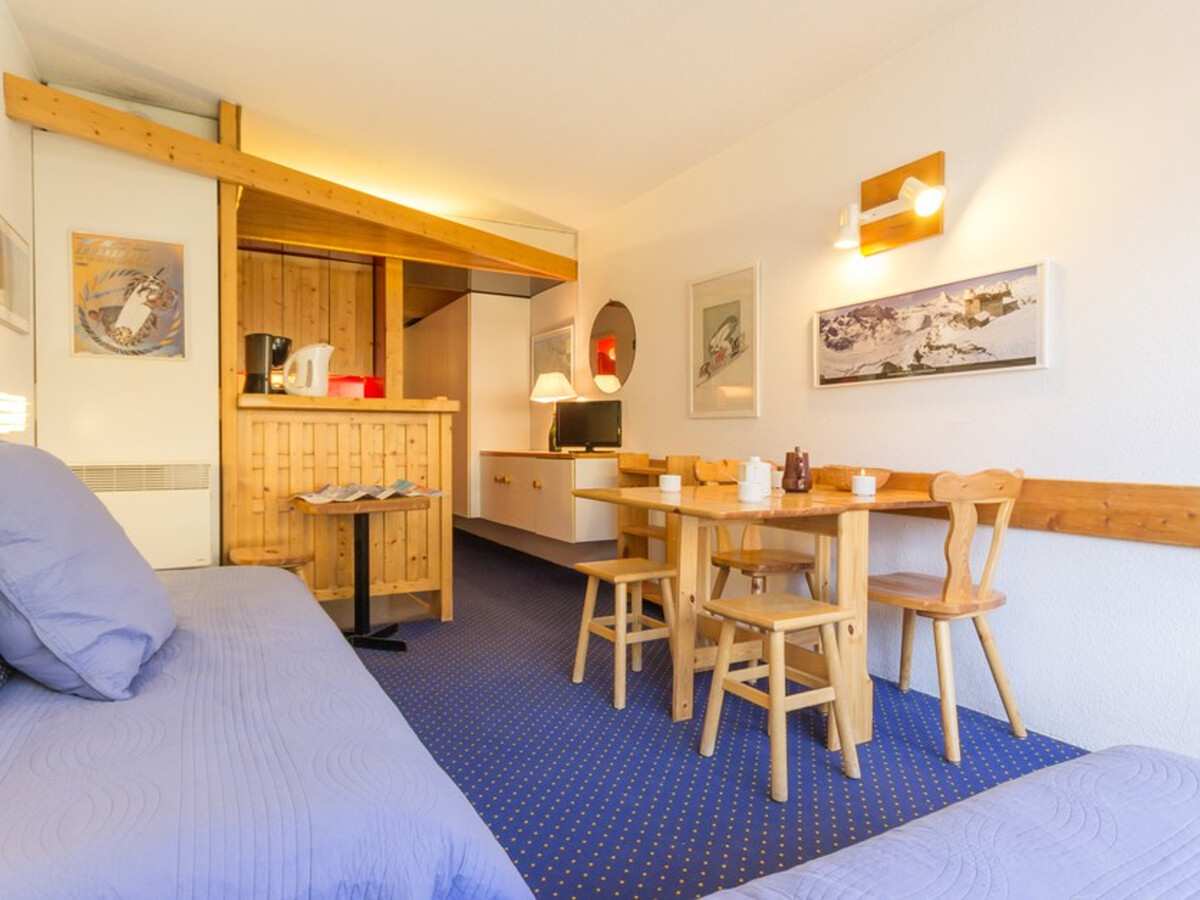Studio 24m² ski aux pieds · Balcon sud · 4 couchages - Photo 8